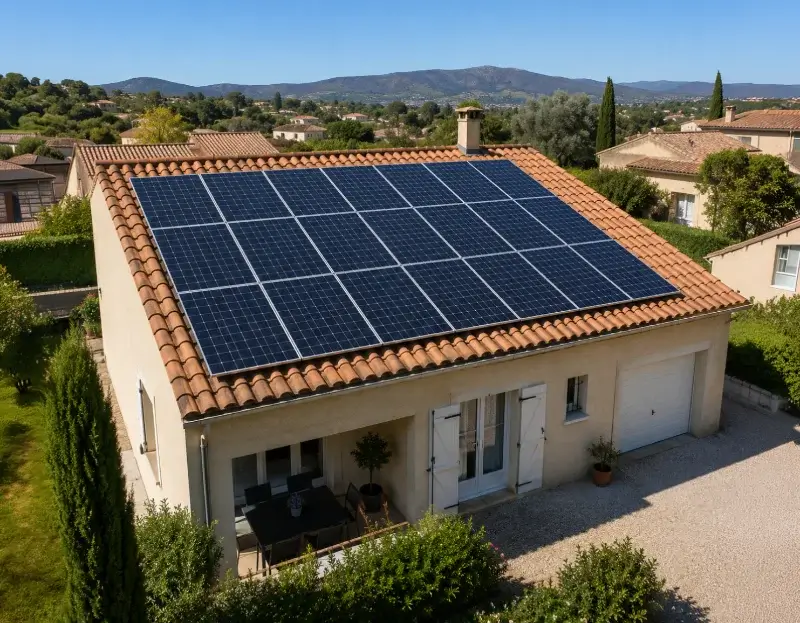 Prime à l'autoconsommation panneaux solaires Pignan — aide financière de l'État